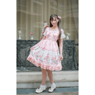 Pastel Baby Deer Lolita Dress for a Kawaii Princess Look - Cosparty
