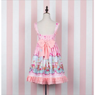 Pastel Baby Deer Lolita Dress for a Kawaii Princess Look - Dress