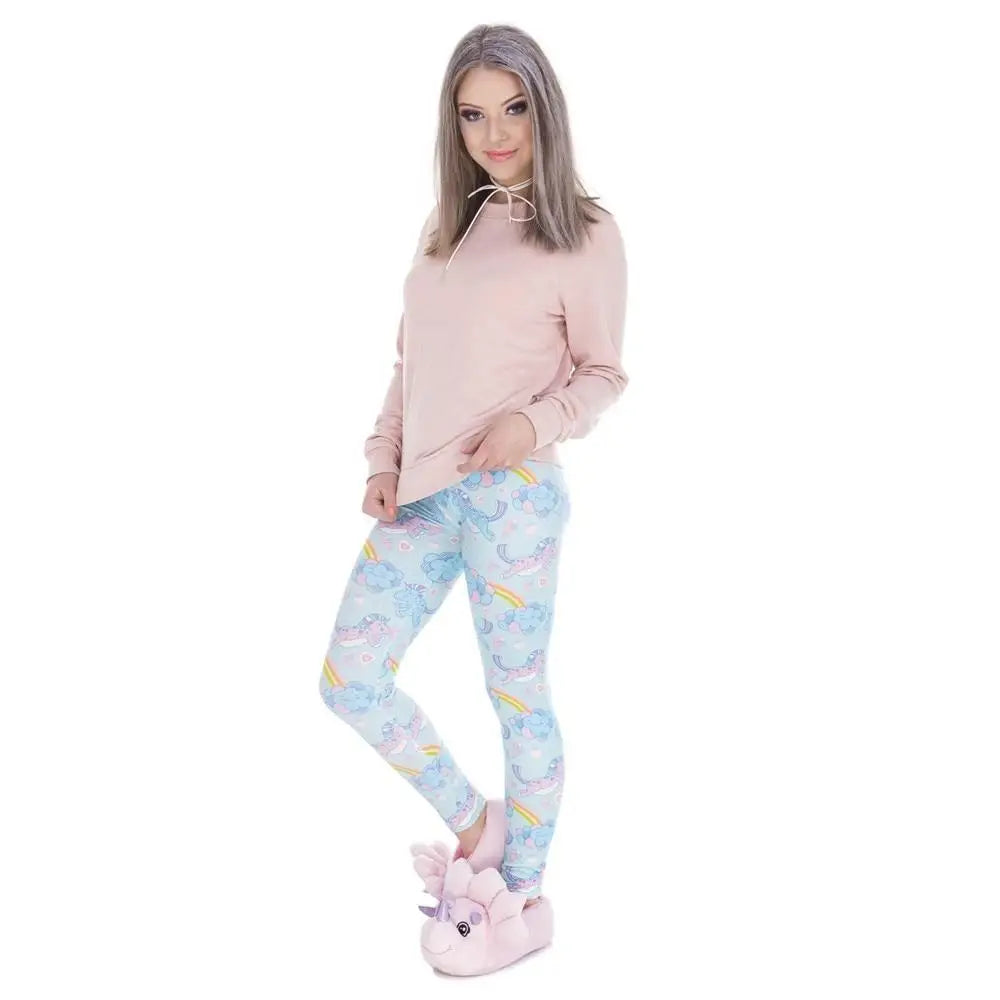 Pastel Baby Unicorn Leggings for Cosparty Style - pants