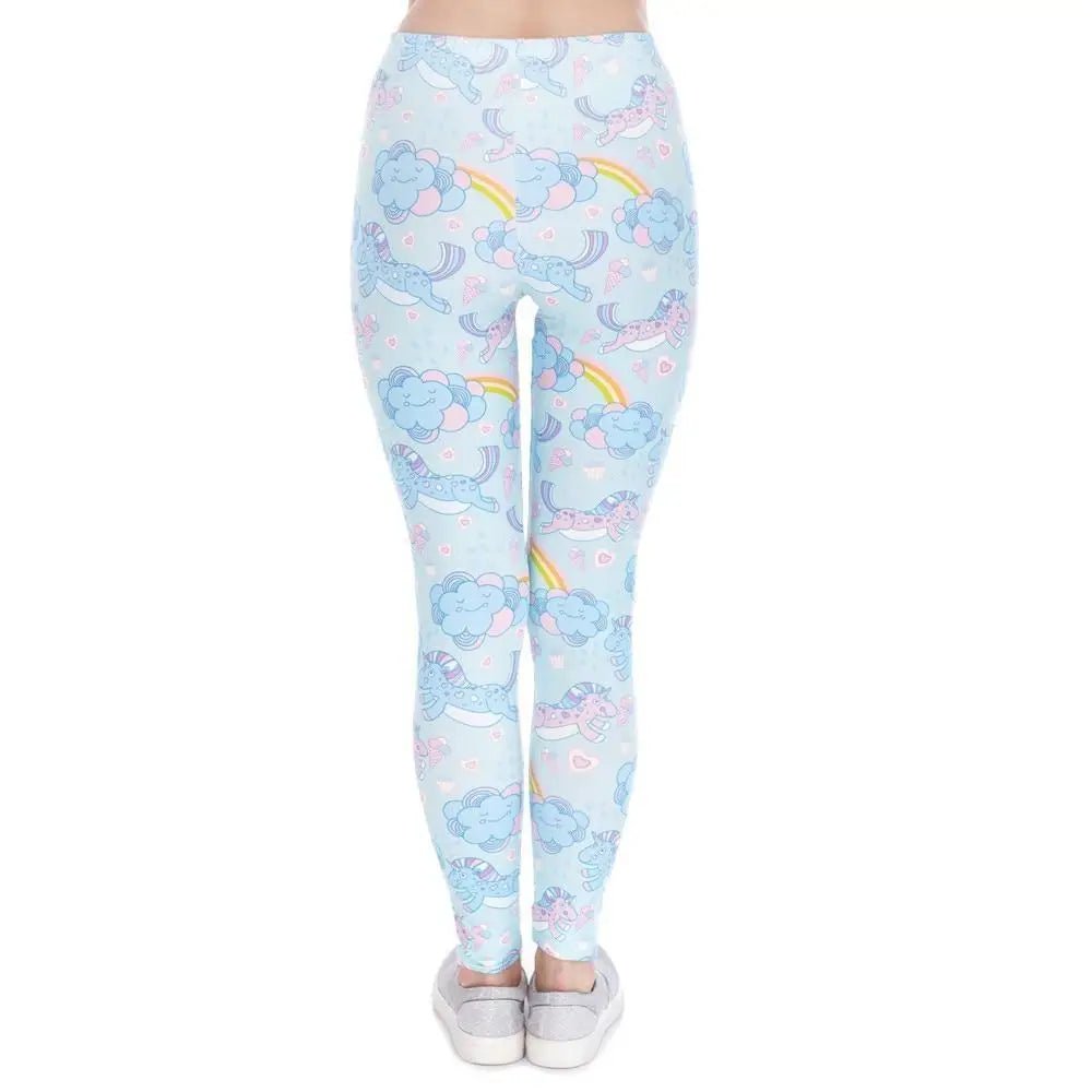 Pastel Baby Unicorn Leggings for Cosparty Style - Cosparty