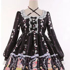 Pastel Bunny Rabbit Tea Party Lolita Dress - Cosparty