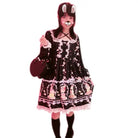 Pastel Bunny Rabbit Tea Party Lolita Dress - Cosparty