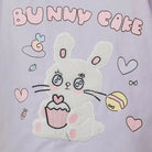 Pastel Bunny Rabbit Winter Jacket with Faux-Fur Hood - coat