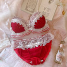 Pastel Chiffon Lingerie Set for Kawaii and Fairycore Aesthetics - lingerie set