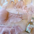 Pastel Chiffon Lingerie Set for Kawaii and Fairycore Aesthetics - lingerie set