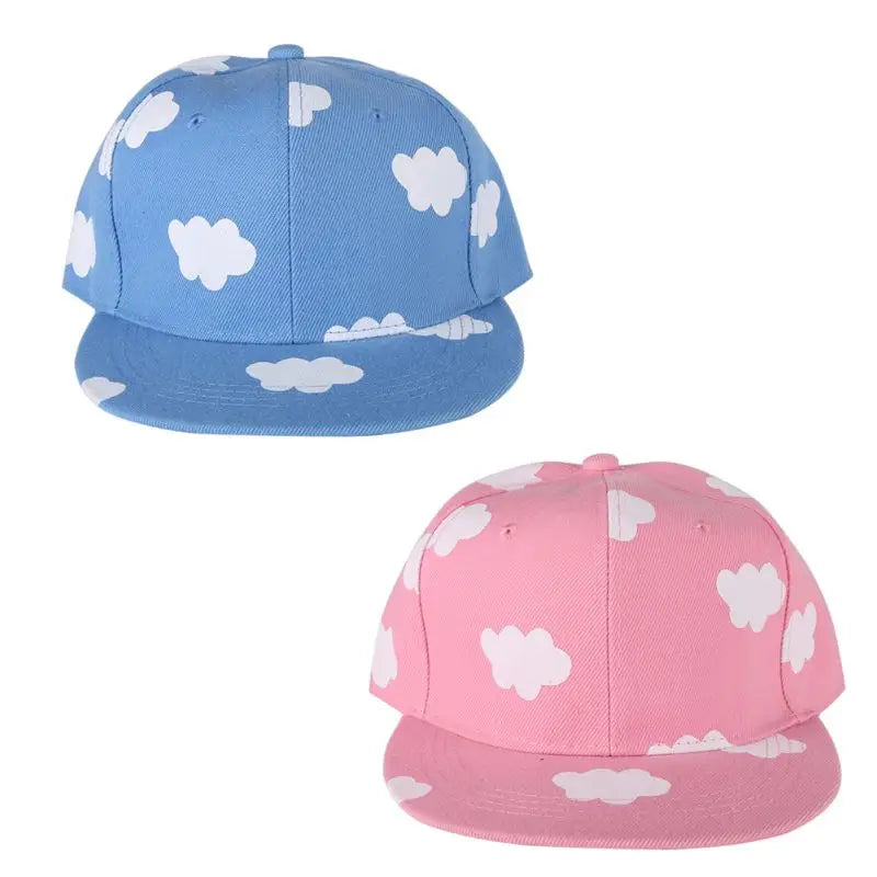 Pastel Cloud Snapback Hat for Cute Kawaii Style - Hat