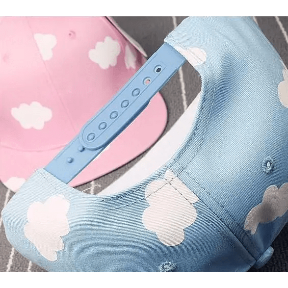 Pastel Cloud Snapback Hat for Cute Kawaii Style - Cosparty