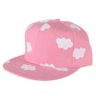 Pastel Cloud Snapback Hat for Cute Kawaii Style - Pink - Hat