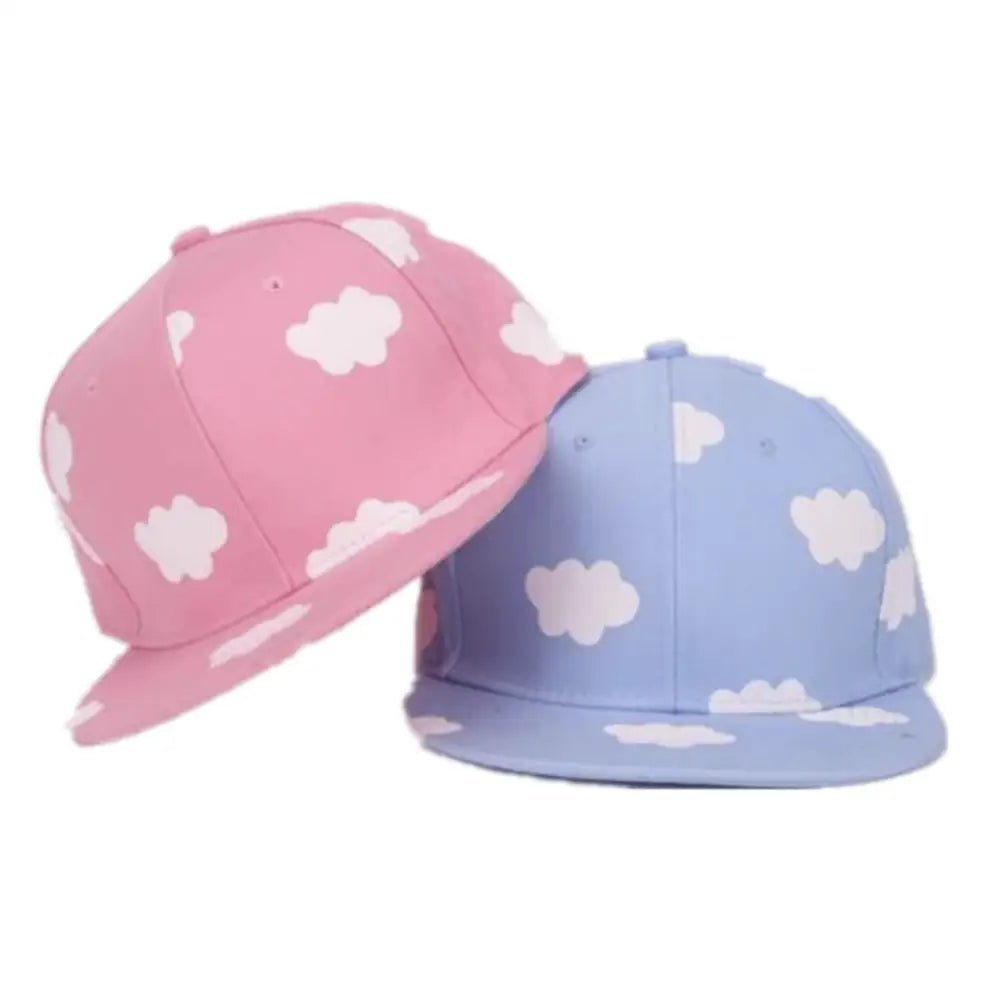 Pastel Cloud Snapback Hat for Cute Kawaii Style - Cosparty