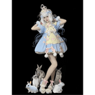 Pastel Easter Bunny Lolita Dress for Kawaii Fashion Lovers - Cosparty