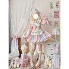 Pastel Easter Bunny Lolita Dress for Kawaii Fashion Lovers - dress