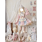 Pastel Easter Bunny Lolita Dress for Kawaii Fashion Lovers - Cosparty