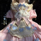 Pastel Easter Bunny Lolita Dress for Kawaii Fashion Lovers - Cosparty