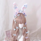 Pastel Fairy-Kei Bunny Ears for Kawaii Cuties New Condition Instock - headband