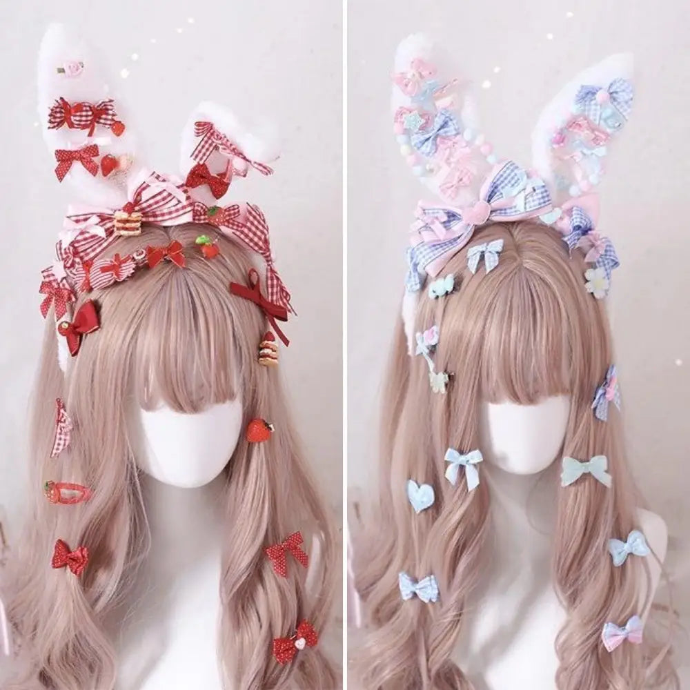 Pastel Fairy-Kei Bunny Ears for Kawaii Cuties New Condition Instock - headband