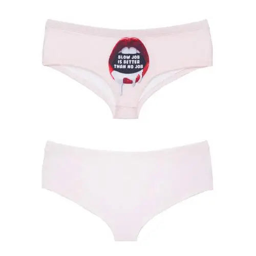 Pastel Fairy Kei Pocket Undies with Cheeky Sayings - Vampire - underwear