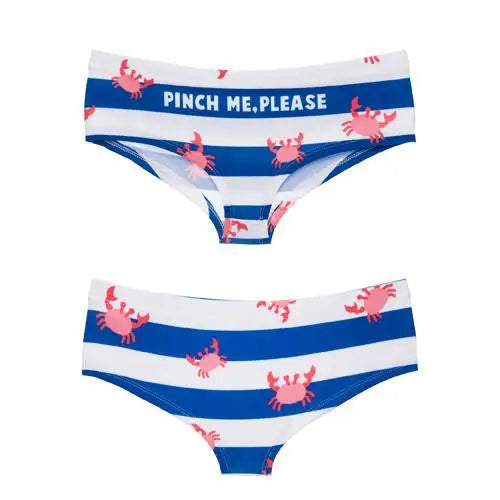 Pastel Fairy Kei Pocket Undies with Cheeky Sayings - Pinch Me - underwear