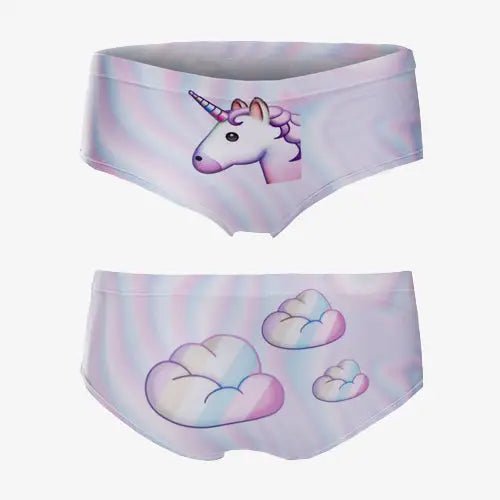 Pastel Fairy Kei Pocket Undies with Cheeky Sayings - Cosparty