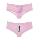 Pastel Fairy Kei Pocket Undies with Cheeky Sayings - Cosparty