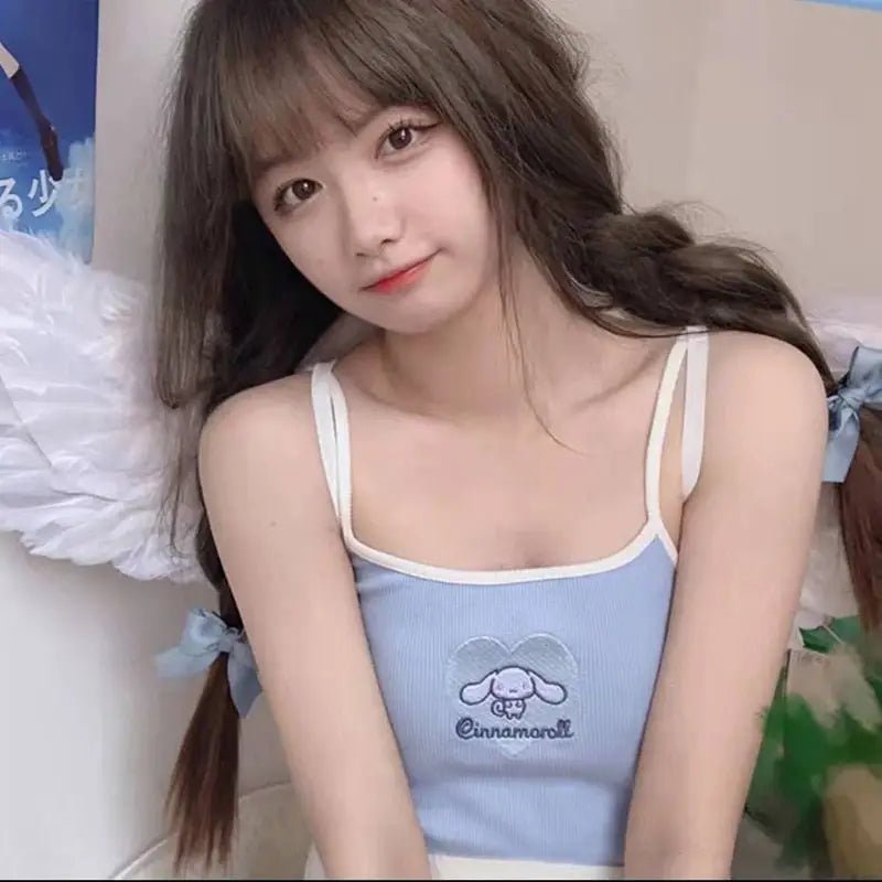 Pastel Fairy - Kei Sanrio Inspired Crop Tops - Cosparty