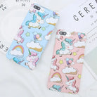 Pastel Fairy Kei Unicorn Phone Case with 3D Charm - Phone Case