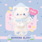 Pastel Furry Kitten Backpack with Hand Embroidered Paws - Cosparty