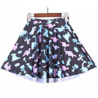 Pastel Goth Dinosaur Skirt for Cute Dino Princess Vibes - skirt