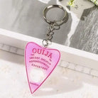 Pastel Ouija Keychain - white hotpink - key chain