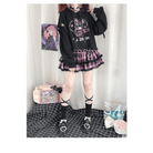 Pastel Goth I'll End You Chainsaw Bunny Hoodie for Year - Round Wear - Cosparty