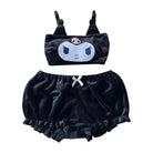 Pastel Goth Kuromi Lingerie Set for Cozy Nighttime Wear - lingerie