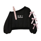 Pastel Goth Surprise Outfit with Heart Top and Layered Skirt - Cosparty