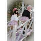 Pastel Goth Surprise Outfit with Heart Top and Layered Skirt - clothing