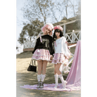 Pastel Goth Surprise Outfit with Heart Top and Layered Skirt - Cosparty