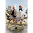 Pastel Goth Surprise Outfit with Heart Top and Layered Skirt - Cosparty