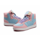 Pastel Harajuku High Top Sneakers with Winged Hearts - Cosparty