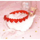 Pastel Heart Tattoo Necklace with Clasp Closure for a Dainty Look - Cosparty