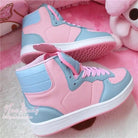 Pastel High Top Sneakers for Fairy - kei and Sweet Lolita Styles - Cosparty