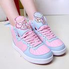 Pastel High Top Sneakers for Fairy-kei and Sweet Lolita Styles - Shoes