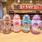 Pastel Kawaii Cat and Bunny Water Bottles for Cute Lovers - Cosparty