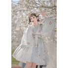 Pastel Kimono Lolita Dress for Kawaii Princesses - Cosparty