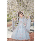 Pastel Kimono Lolita Dress for Kawaii Princesses - dress