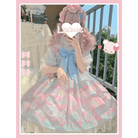 Pastel Kitten Themed Lolita Dress for Playful Princesses - Cosparty