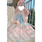 Pastel Kitten Themed Lolita Dress for Playful Princesses - Cosparty