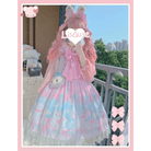 Pastel Kitten Themed Lolita Dress for Playful Princesses - Cosparty