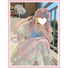 Pastel Kitten Themed Lolita Dress for Playful Princesses - Cosparty