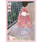 Pastel Kitten Themed Lolita Dress for Playful Princesses - Cosparty