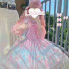 Pastel Kitten Themed Lolita Dress for Playful Princesses - Cosparty