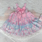 Pastel Kitten Themed Lolita Dress for Playful Princesses - Dress