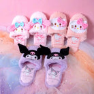 Pastel Kuromi Inspired Slippers for Little Princesses - slippers