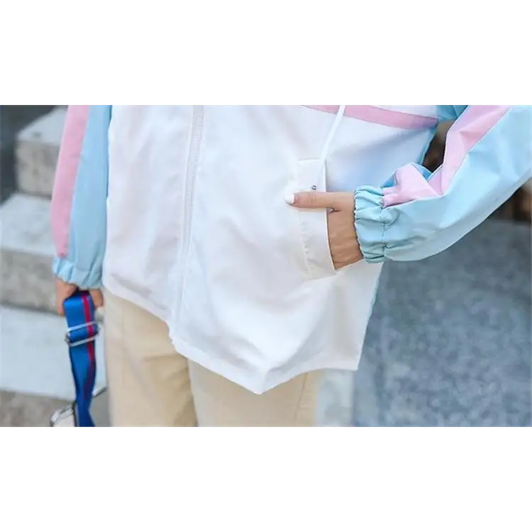 Pastel Love You Windbreaker Coat Inspired by Fairy Kei Fashion - coat